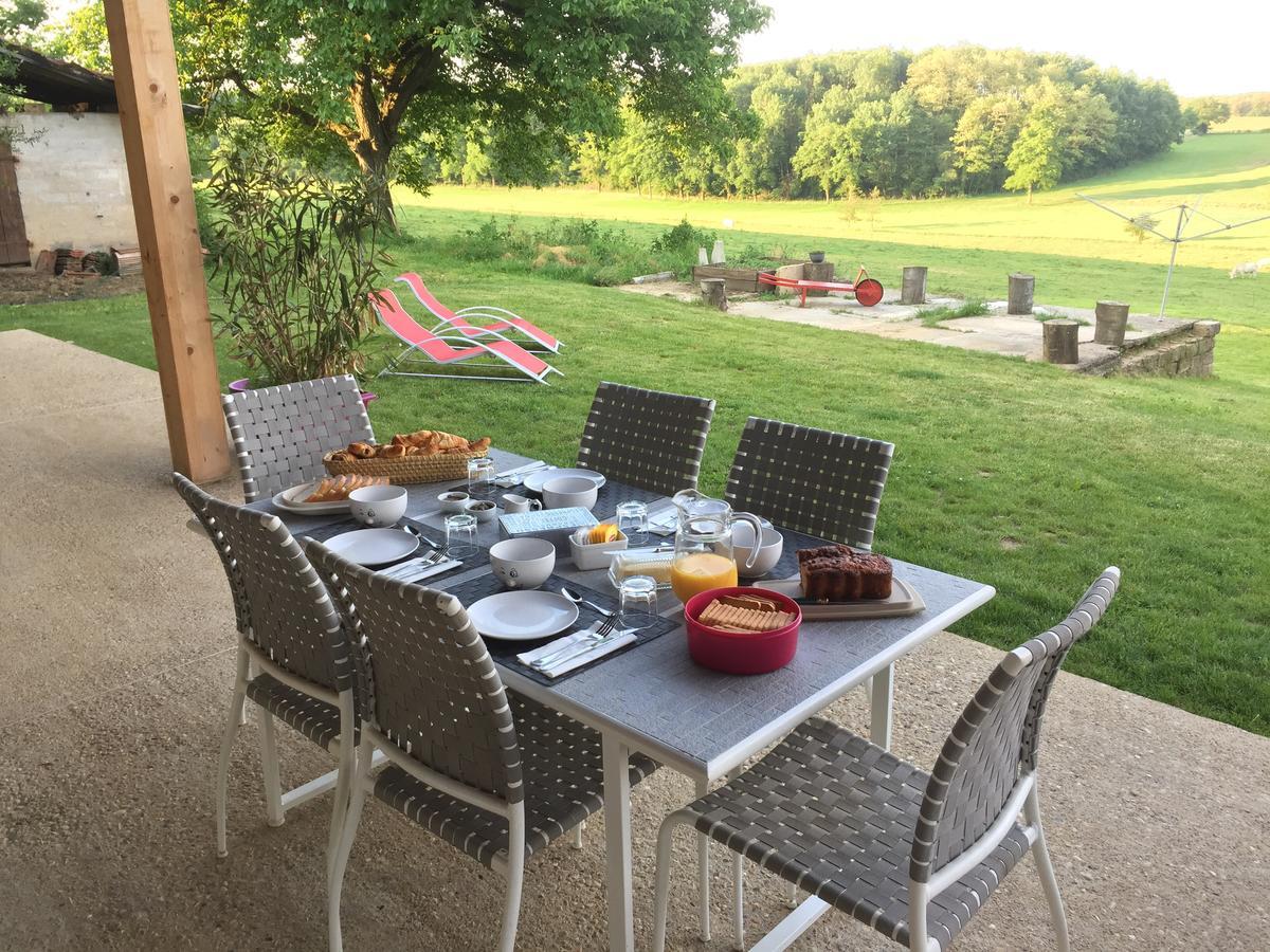 La Ferme Du Bonheur Bed & Breakfast Arbigny Eksteriør bilde